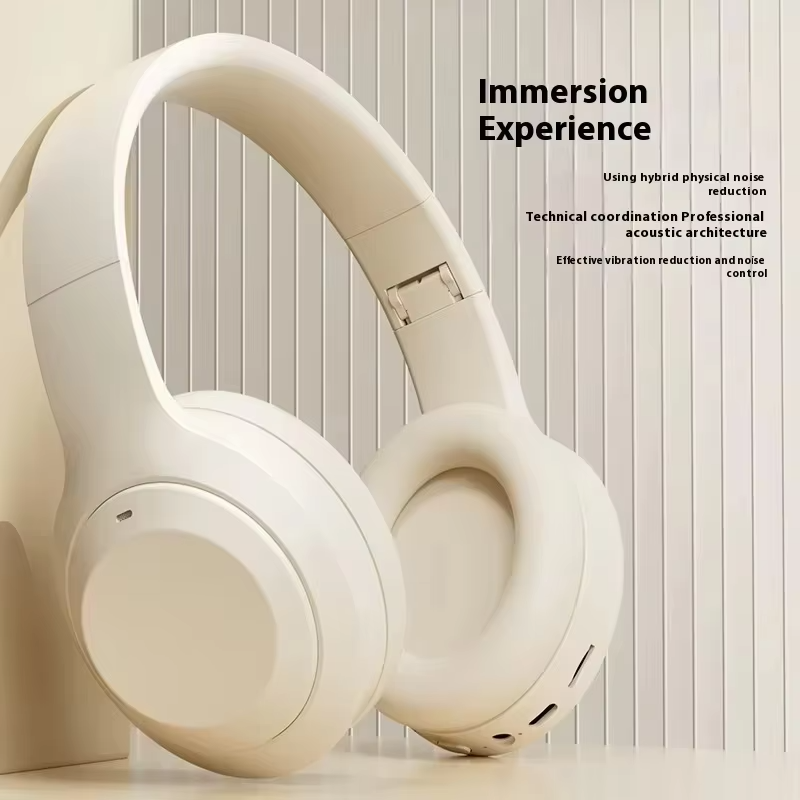 Bosete Foldable Bluetooth Headphones With Noise Cancellation HiFi Stereo Sound 1