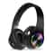 RGB Bluetooth Headphones With Noise Cancelling Foldable Over Ear Design 2