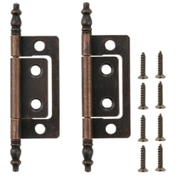 vintage crown decorative hinges antique bronze for wooden box cabinet furniture