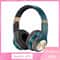 Foldable Bluetooth Headset with Mic Noise Cancelling Wireless Gaming Headphones