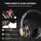 Foldable Bluetooth Headset with Mic Noise Cancelling Wireless Gaming Headphones