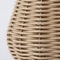 Handwoven Rattan Style Vase for Pampas Grass & Dried Flowers Decor
