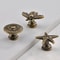 Vintage Starfish Drawer Handles Antique Bronze Coastal Cabinet Knobs