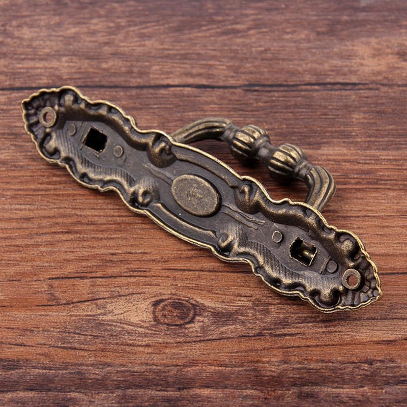 Antique Bronze Drawer Pull Handles Vintage Cabinet Hardware for Dressers Wardrobes