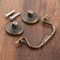 Antique Bronze Cabinet Pull Handle Vintage Drawer Knob for Furniture Doors