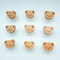 Nordic Cute Bear Wooden Cabinet Handles For Kids Room Furniture 0