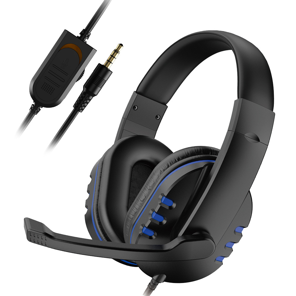 Stereo Wired Gaming Headset With Microphone For PS PC Mobile Noise Isolating Comfort Fit 0