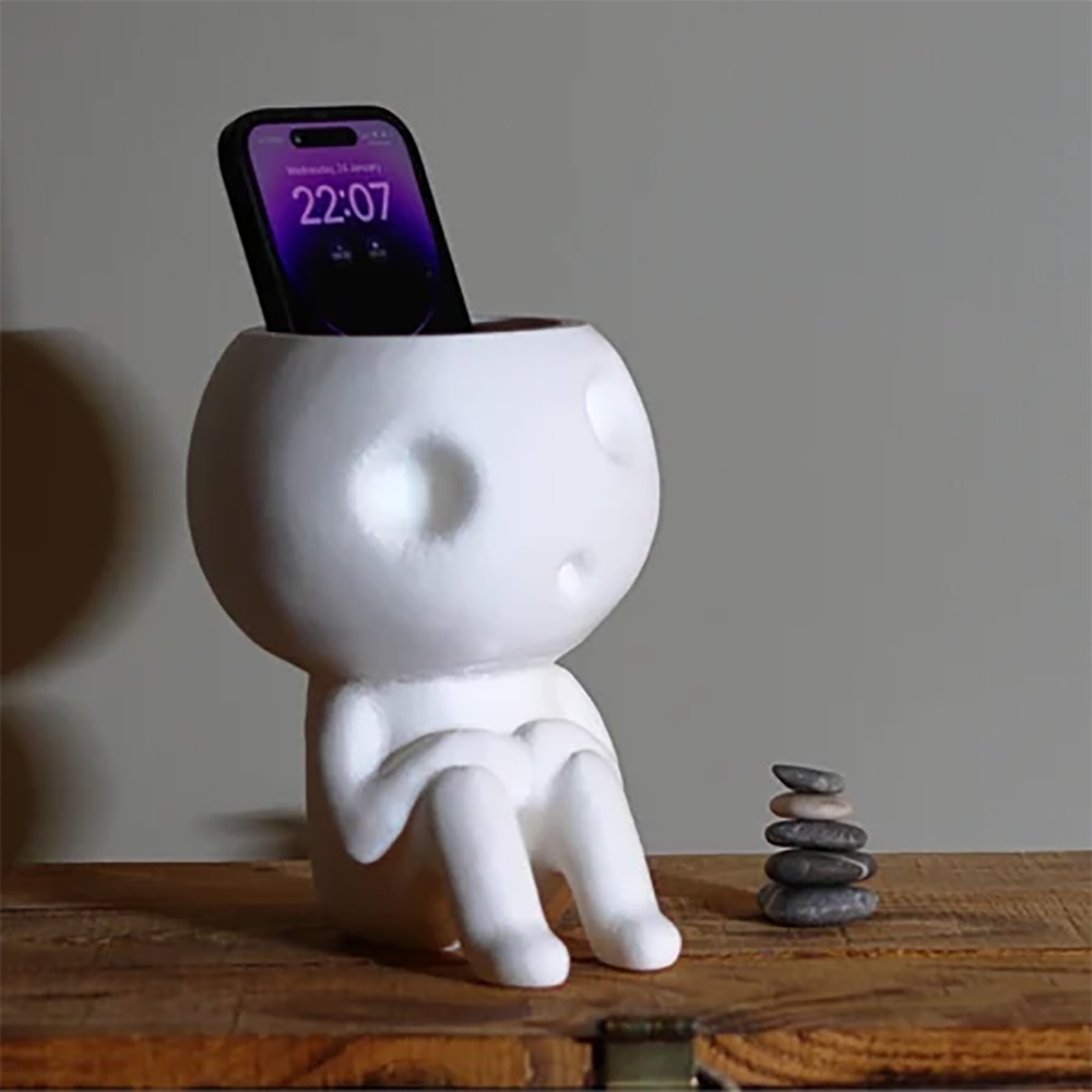 Kodama Tree Spirit Planter Pot Cute Indoor Plant Pot For Succulents Air Plants Decor 2