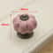 Cartoon Pumpkin Ceramic Drawer Knobs Cute Kids Cabinet Handles 5