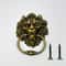 Antique Bronze Lion Head Door Knocker Decorative Front Door Handle