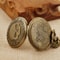 Vintage Quartz Pocket Watch Necklace for Men & Women Retro Steampunk Pendant Chain