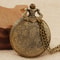 Vintage Quartz Pocket Watch Necklace for Men & Women Retro Steampunk Pendant Chain