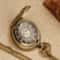 Vintage Quartz Pocket Watch Necklace for Men & Women Retro Steampunk Pendant Chain