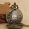 Vintage Quartz Pocket Watch Necklace for Men & Women Retro Steampunk Pendant Chain