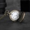 Vintage Playing Card Pocket Watch Necklace Luxury Quartz Pendant For Men Women 2