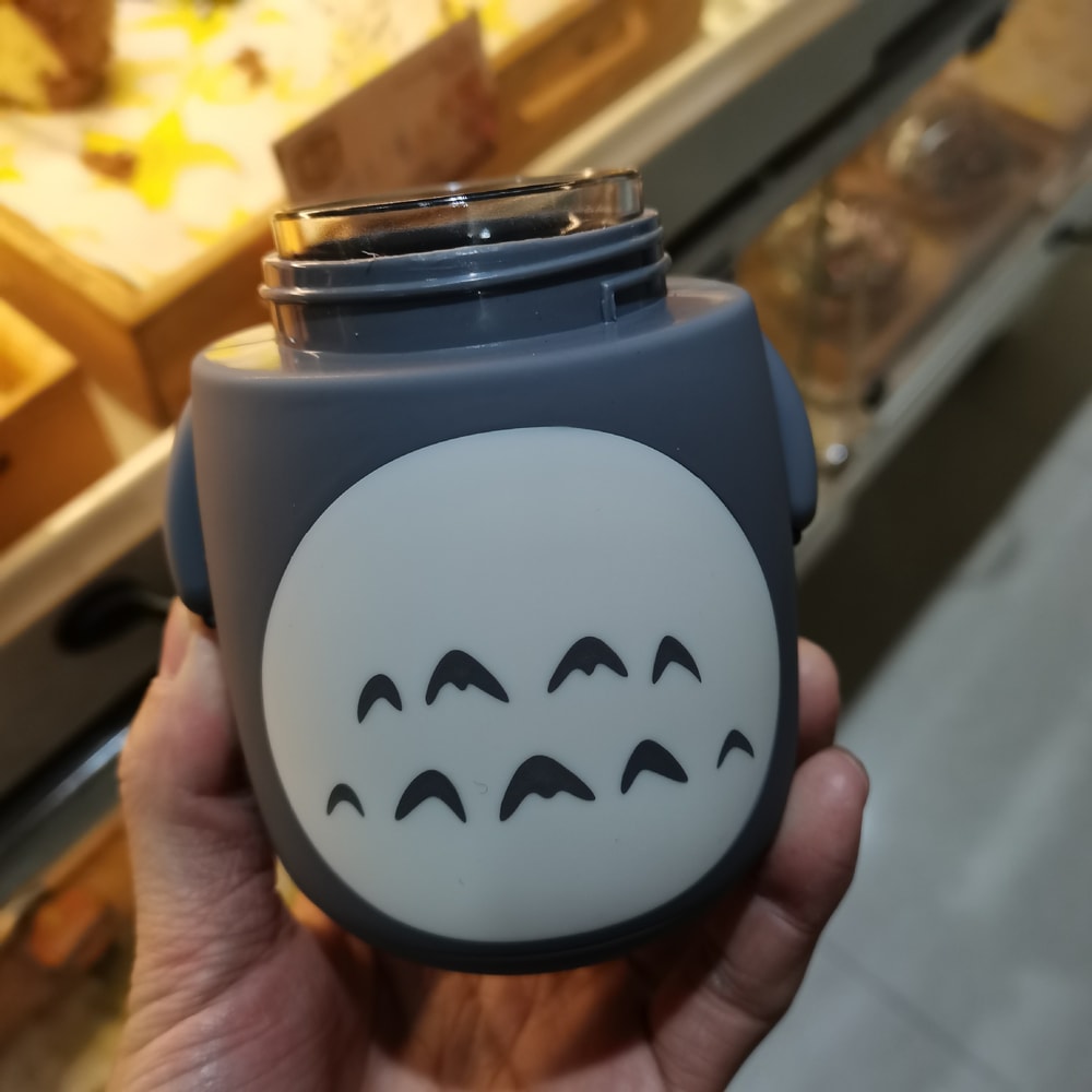 Kawaii Totoro Glass Cup Figurine Totoro Cup Collectible Anime Decor Gift 2