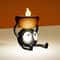 Cute Briquette Tealight Candle Holder Decorative Printed Home Accent 5