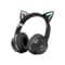 RGB Cat Ear Wireless Headphones With LED Lights Bluetooth Stereo Sound For Kids And Girls 0