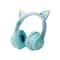 RGB Cat Ear Wireless Headphones With LED Lights Bluetooth Stereo Sound For Kids And Girls 2
