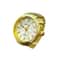 Adjustable Ring Watch Quartz Couple Timepiece Stylish Finger Watch for Men Women