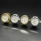 Adjustable Ring Watch Quartz Couple Timepiece Stylish Finger Watch for Men Women