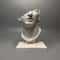 Classic Roman Bust Sculpture Decor Minimalist Plaster Statue for Desk & Home Aesthetic