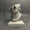 Classic Roman Bust Sculpture Decor Minimalist Plaster Statue for Desk & Home Aesthetic