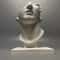 Classic Roman Bust Sculpture Decor Minimalist Plaster Statue for Desk & Home Aesthetic