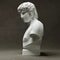 Classical Antinous Bust Sculpture Greek Statue Decor Aesthetic White Bust Statue For Home Office 1