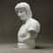 Classical Antinous Bust Sculpture Greek Statue Decor Aesthetic White Bust Statue For Home Office 4