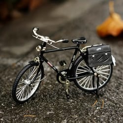diy retro bicycle model vintage home decor mini bike display
