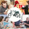 DIY Retro Bicycle Model Vintage Home Decor Mini Bike Display