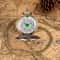 Vintage Hollow Eye Pendant Pocket Watch Necklace Quartz Timepiece Gift