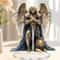 Archangel Michael Statue Guardian Angel Desk Decor For Home Office Spiritual Gift 1