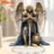 Archangel Michael Statue Guardian Angel Desk Decor For Home Office Spiritual Gift 4
