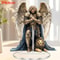 Archangel Michael Statue Guardian Angel Desk Decor For Home Office Spiritual Gift 4