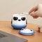 Cute Panda Ceramic Ashtray With Lid Windproof Smokeless Home Decor 6