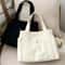 Large Capacity Canvas Tote Bag for Work & College Everyday Shoulder Carry