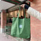 Eco Cotton Canvas Tote Bag Reusable Shoulder Bag For School Shopping Daily Use 6
