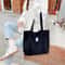 Eco Cotton Canvas Tote Bag Reusable Shoulder Bag For School Shopping Daily Use 12