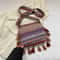Boho Handwoven Tassel Crossbody Bag For Women Vintage Ethnic Shoulder Sling 4