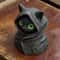 Mystical Hooded Cat Statue Gothic Resin Decor For Home Garden Desk 0
