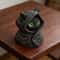 Mystical Hooded Cat Statue Gothic Resin Decor For Home Garden Desk 2
