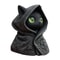 Mystical Hooded Cat Statue Gothic Resin Decor For Home Garden Desk 3