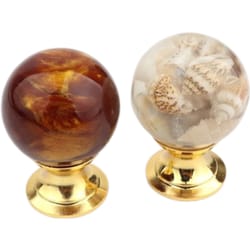 amber shell tiger eye cabinet handles gold drawer knobs luxury furniture pulls