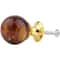 Amber Shell Tiger Eye Cabinet Handles Gold Drawer Knobs Luxury Furniture Pulls 5