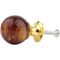 Amber Shell Tiger Eye Cabinet Handles Gold Drawer Knobs Luxury Furniture Pulls 5