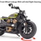 Alloy Diecast Motorcycle Model With Lights Sound 3