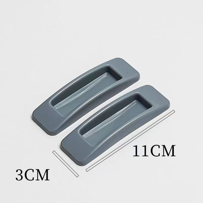 Self-Adhesive Cabinet & Sliding Door Handles Easy Grip Drawer Pulls for Cabinets Windows Wardrobes