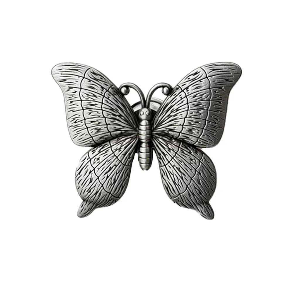 Vintage Butterfly Cabinet Knob Zinc Alloy Decorative Drawer Handle For Kids Room Furniture 7